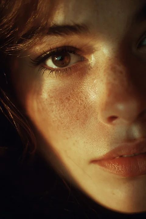 woman, vintage, grain, face