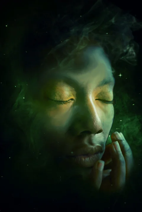 奇幻, 肖像, 奇幻肖像, 烟雾