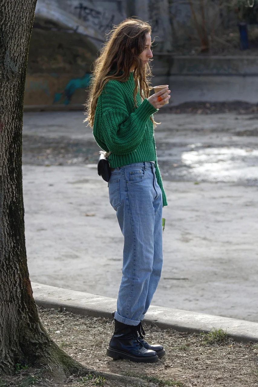 woman, girl, casual clothing, streetwear