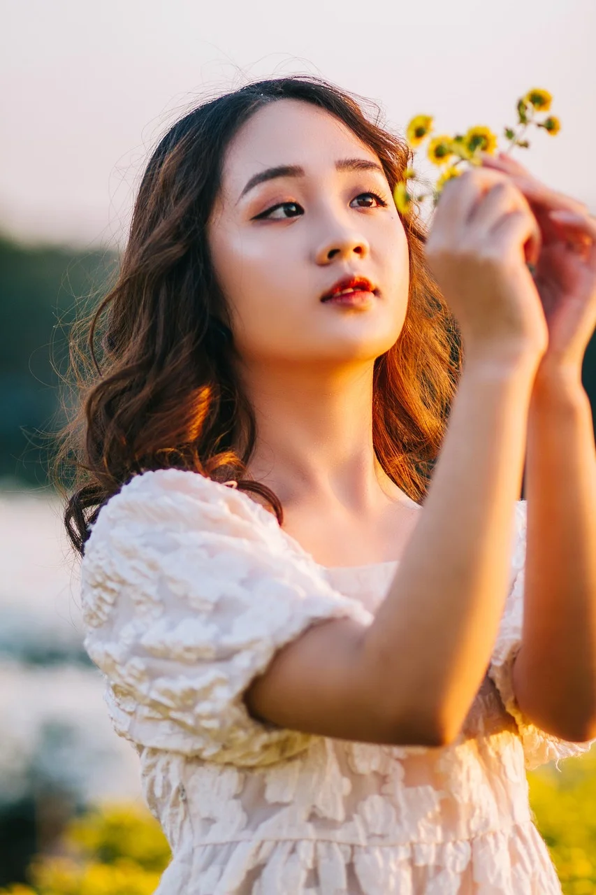 女人, 美麗, 人像, 女性