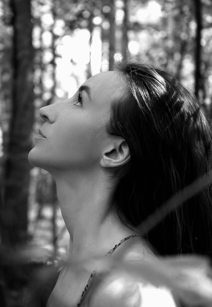 woman, model, portrait, pose
