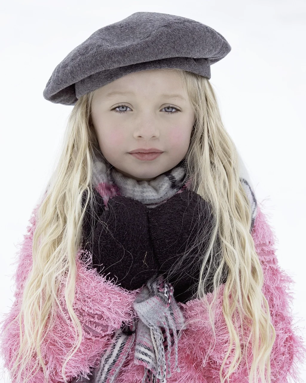 pink, winter, season, snow