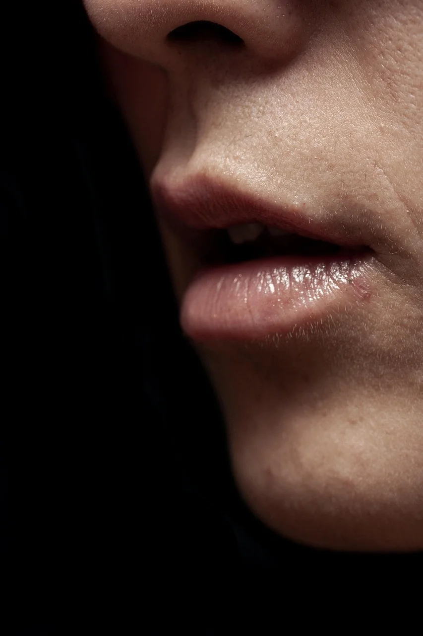 woman, skin, portrait, lips
