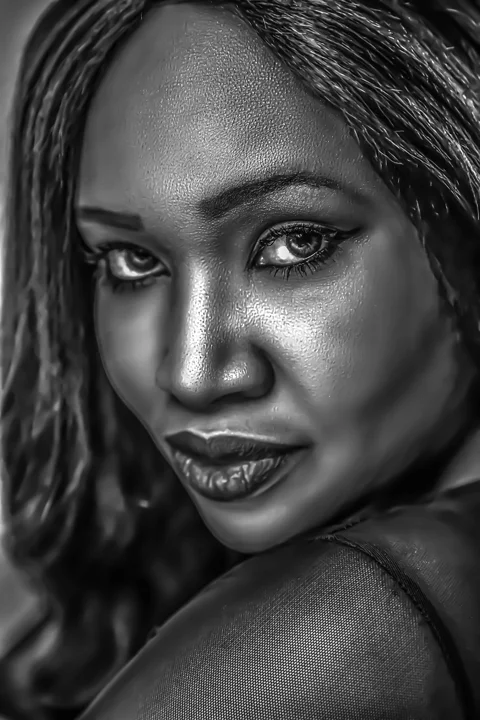 model, female, portrait, face