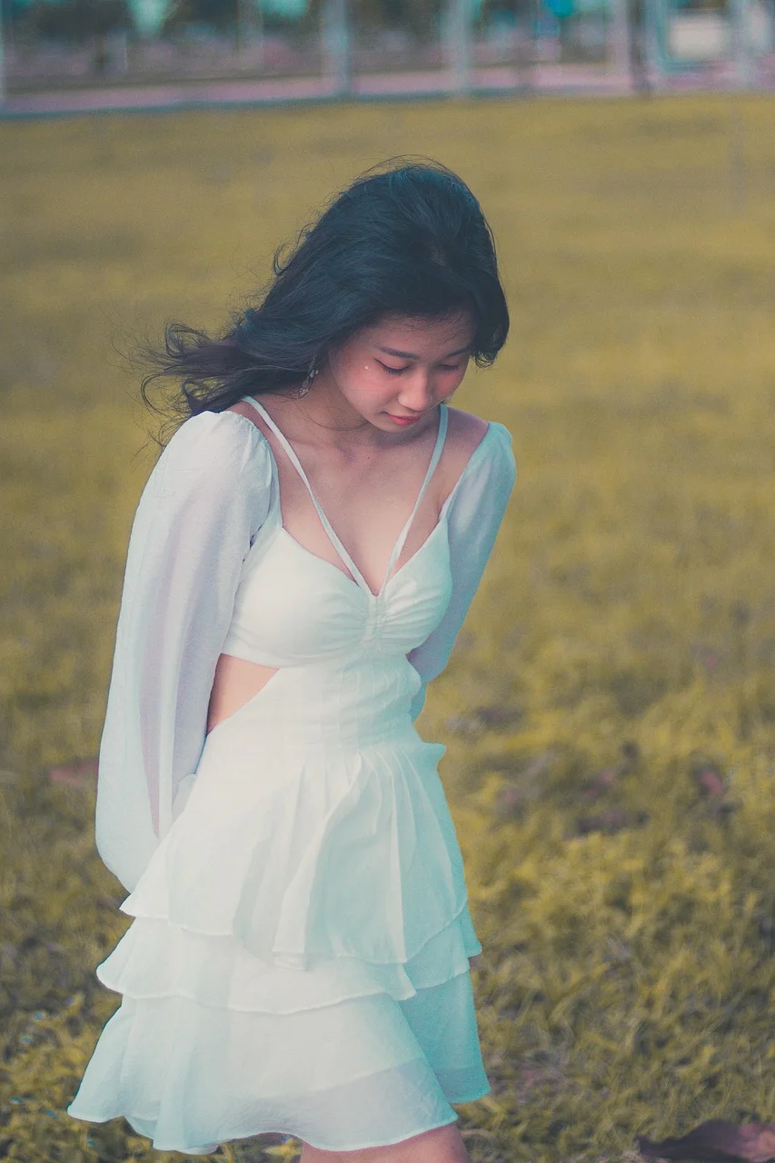 亚洲女性, 时尚, 户外, 女人