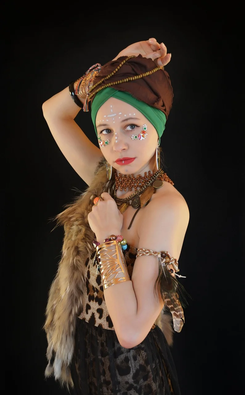 woman, national costume, african woman, costume