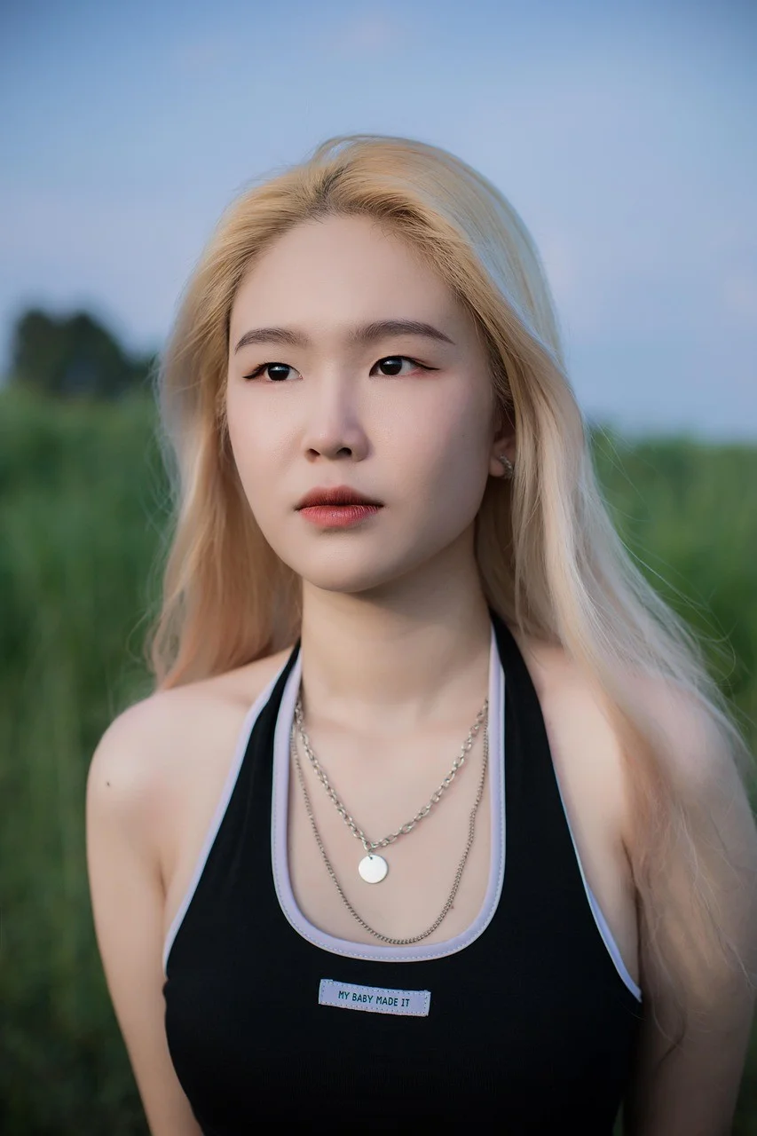 女孩，肖像，模特，亚洲