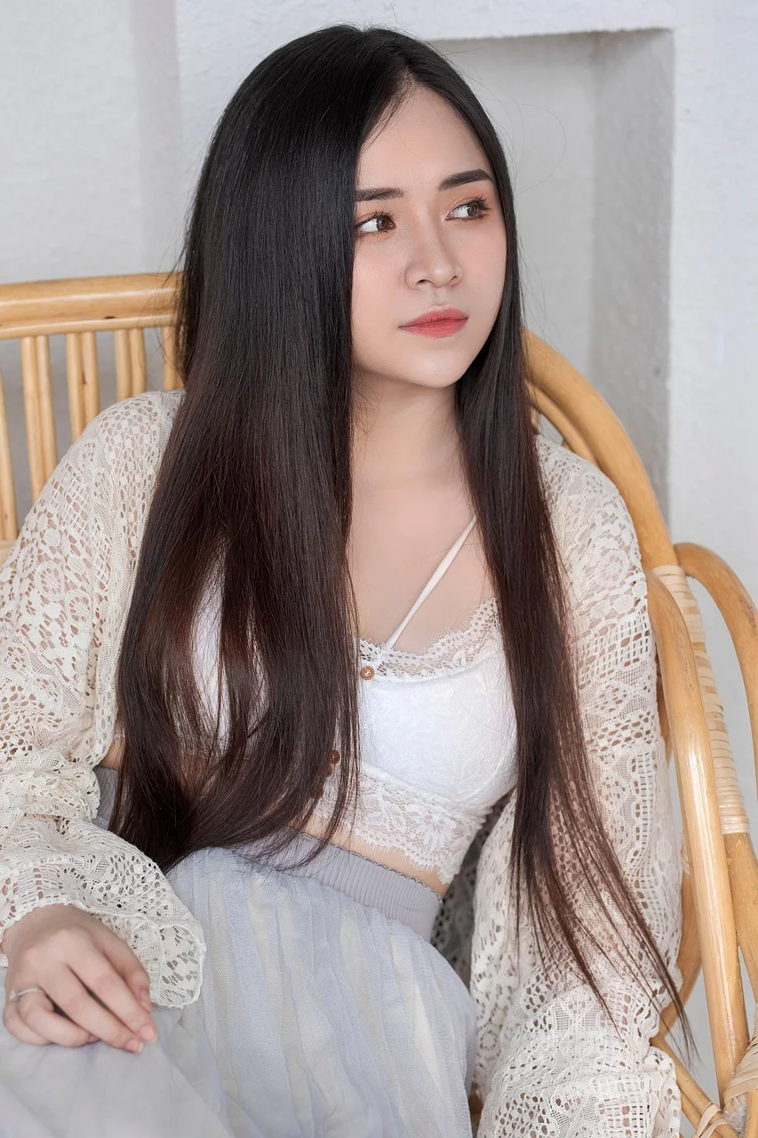 fashion, asian woman, portrait, woman