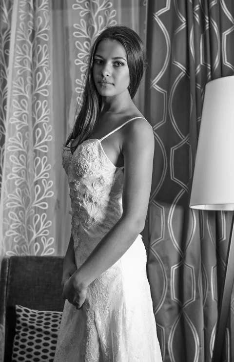 woman, pretty, girl, wedding dress