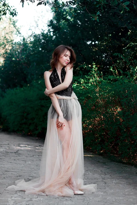 woman, portrait, model, fashion