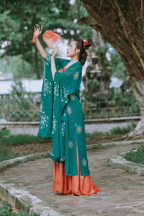 fashion, woman, chinese dress, ancient