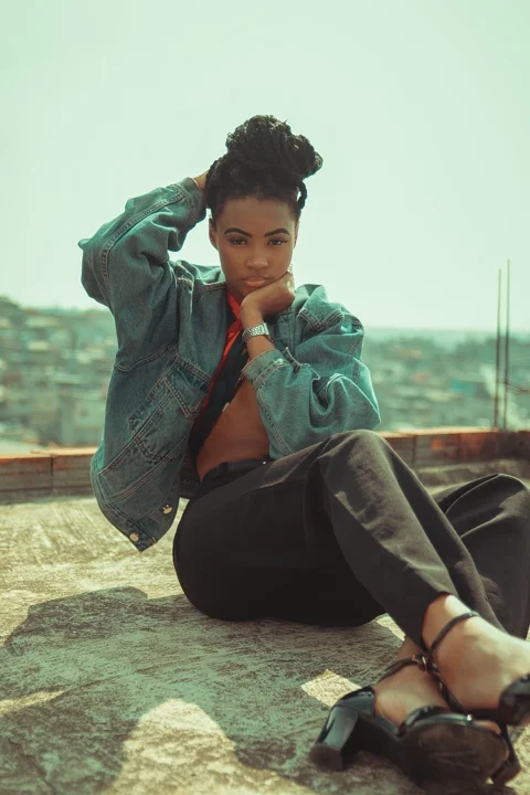 woman, model, portrait, pose