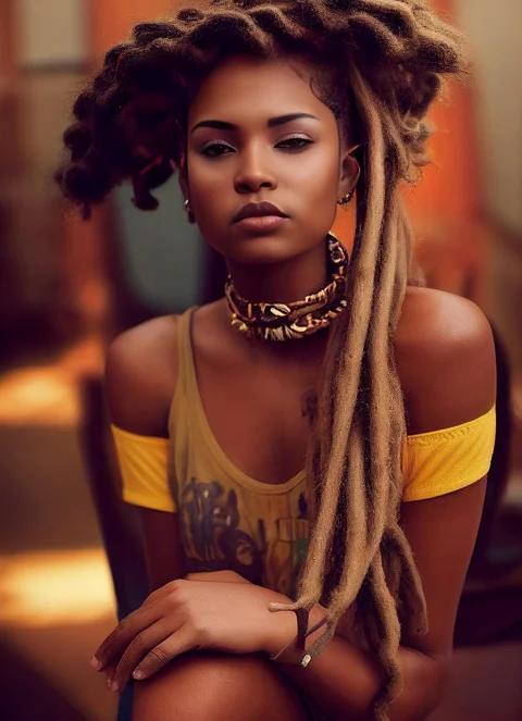 girl, black, african american, model