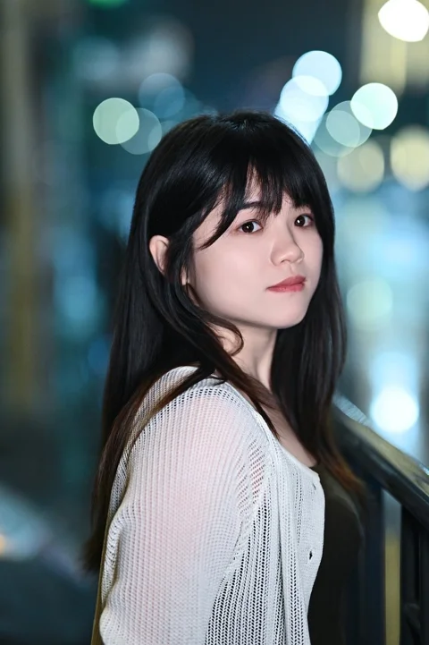 等待、不開心、女人、雨