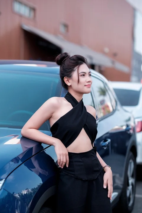 女性、車、モデル、美しさ