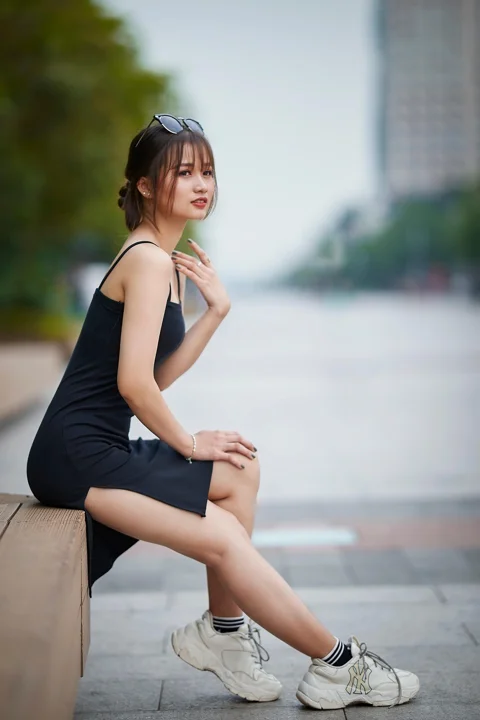 女性、モデル、ポートレート、ポーズ