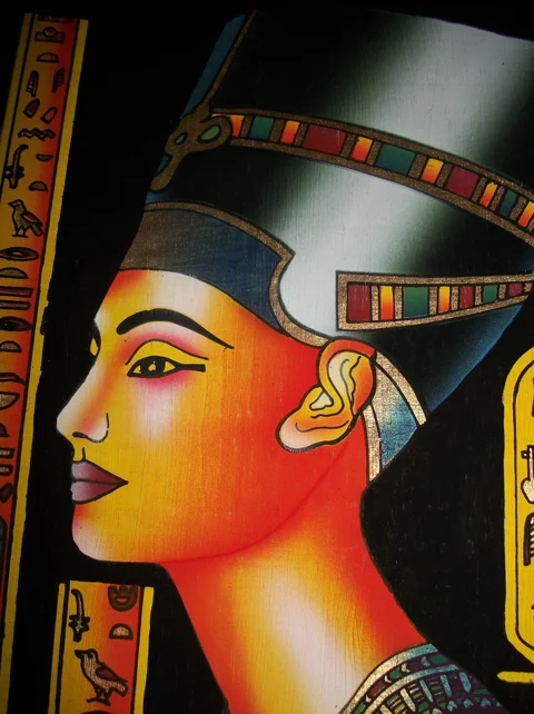 nefertiti，埃及，王后，埃及的