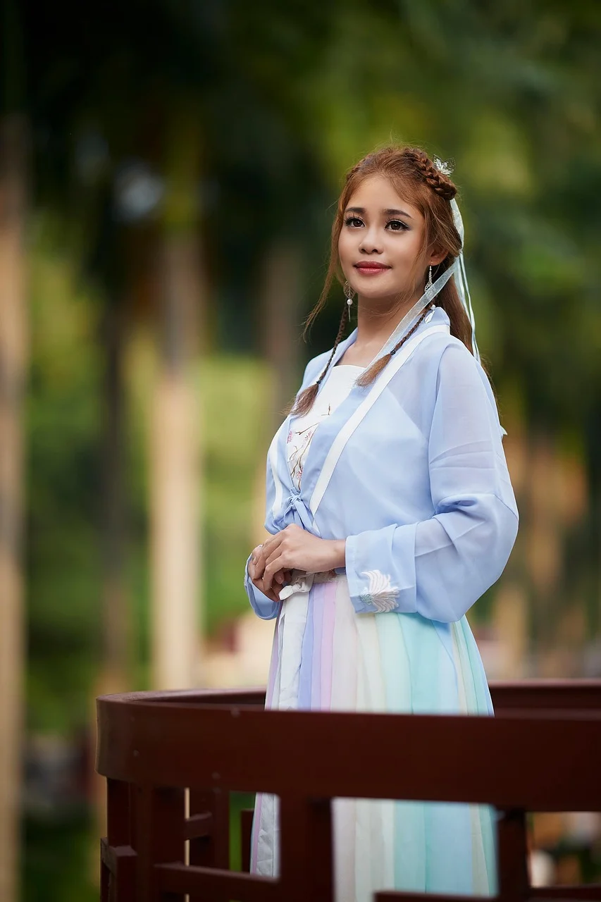 woman, princess, dress, stylish