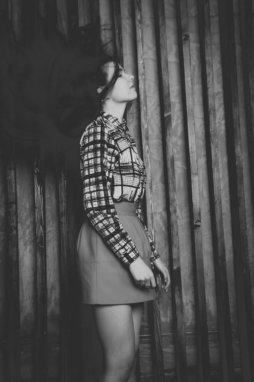 young woman, hair, long hair, beauty