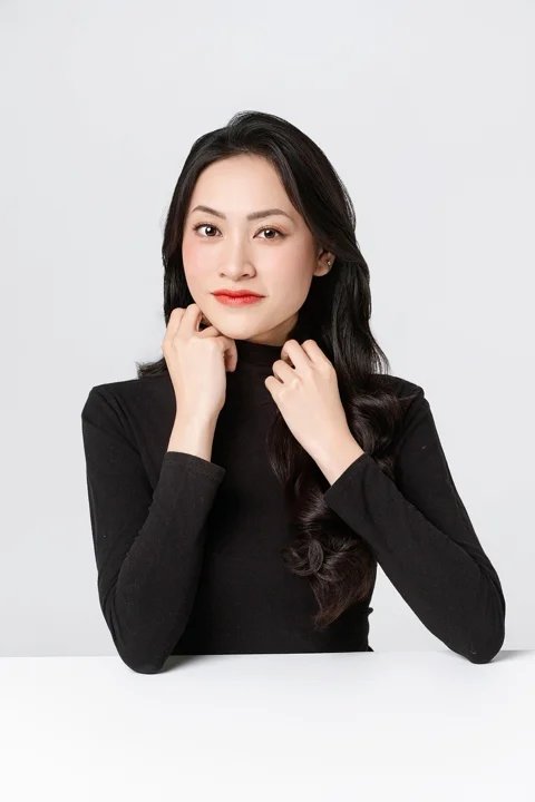 woman, model, make up, business