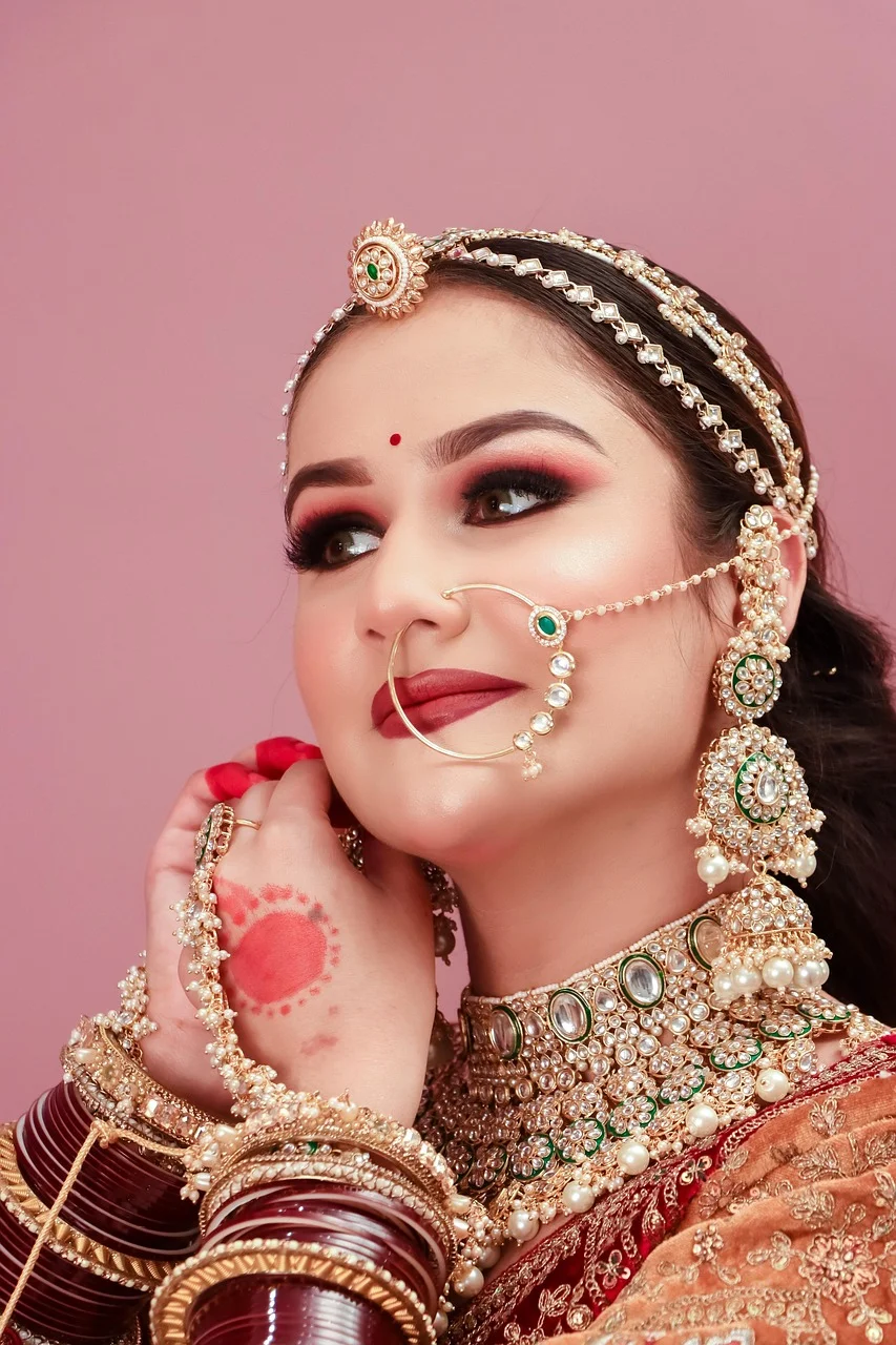 indian, woman, bride, fashion