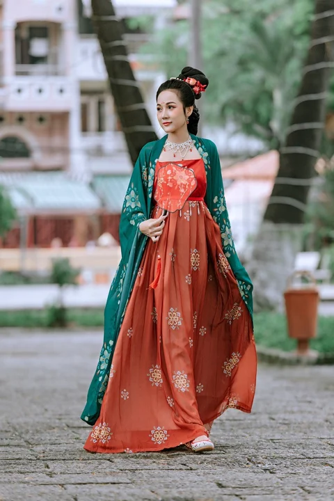 fashion, woman, chinese dress, ancient