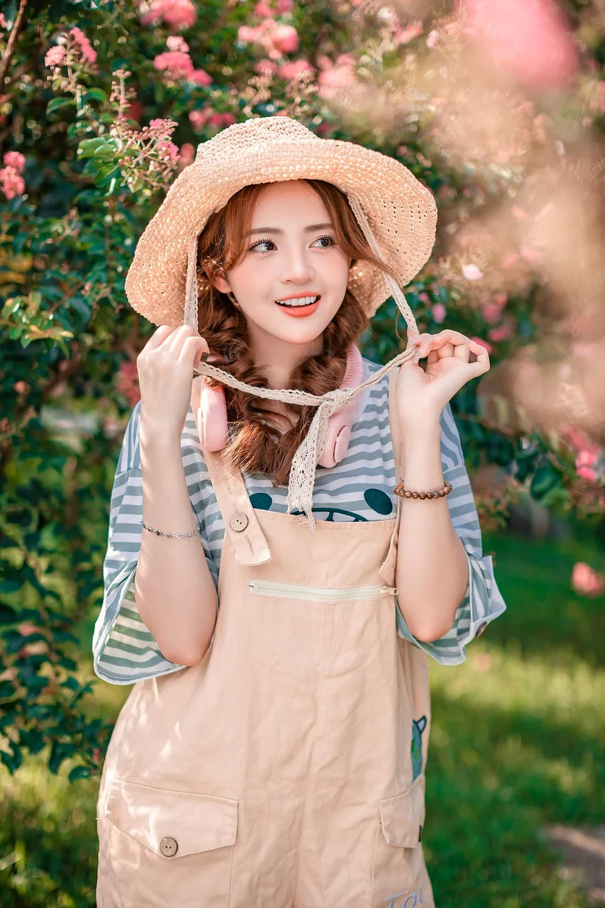 girl, beauty, outdoors, young