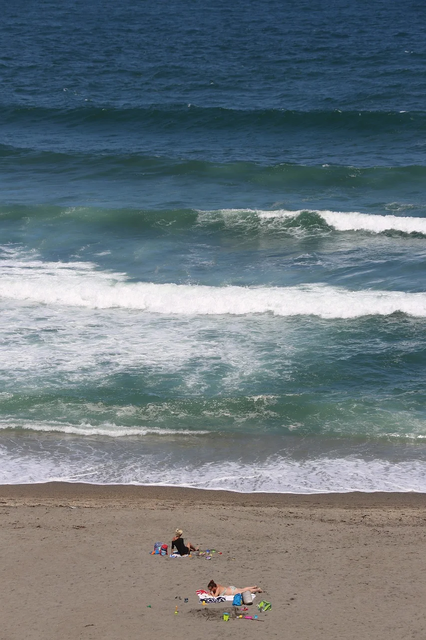 beach, people, holiday, sea
