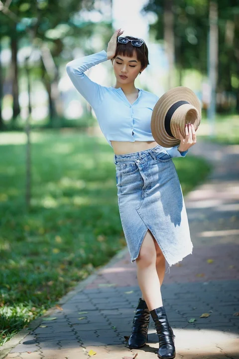 女性、モデル、ポートレート、ファッション