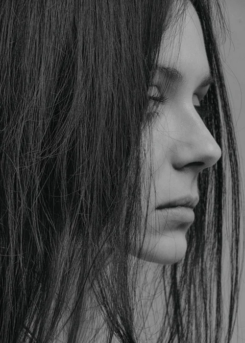 woman, portrait, beautiful, brunette