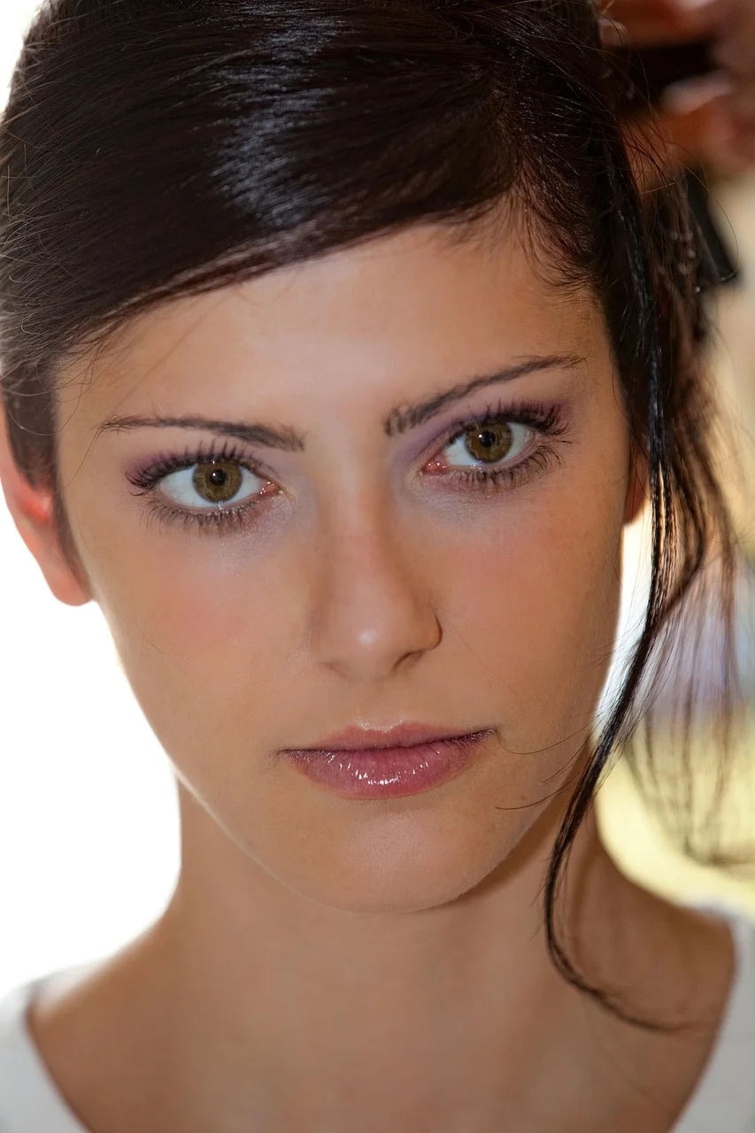 green eyes, eyes, beauty, look