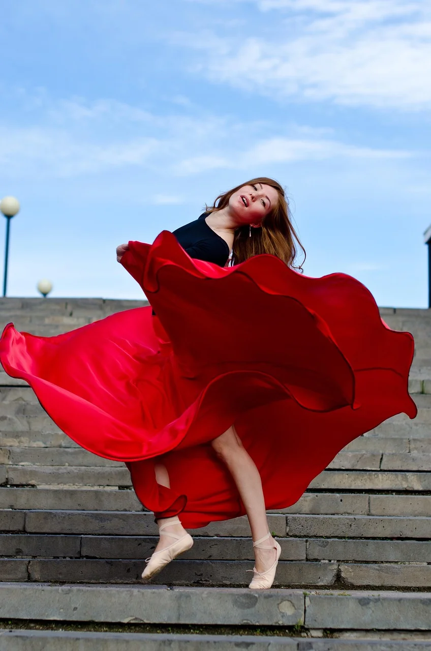 young woman, dance, ballet, ballerina