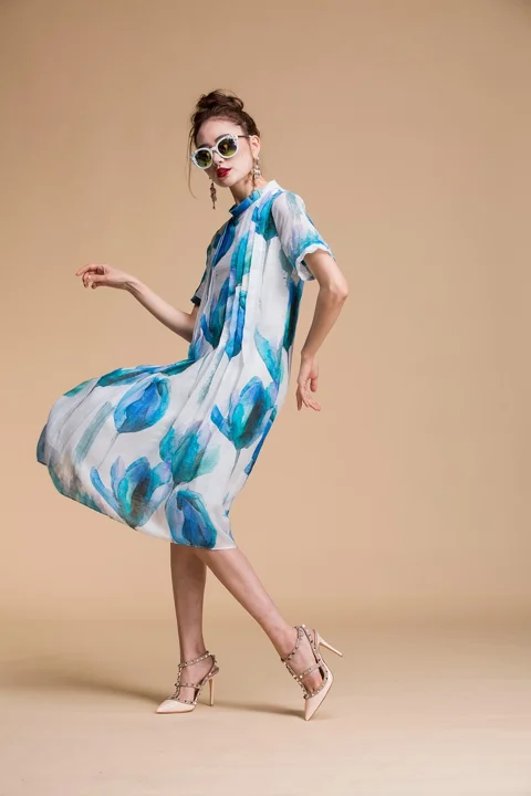 woman, model, dress, elegant