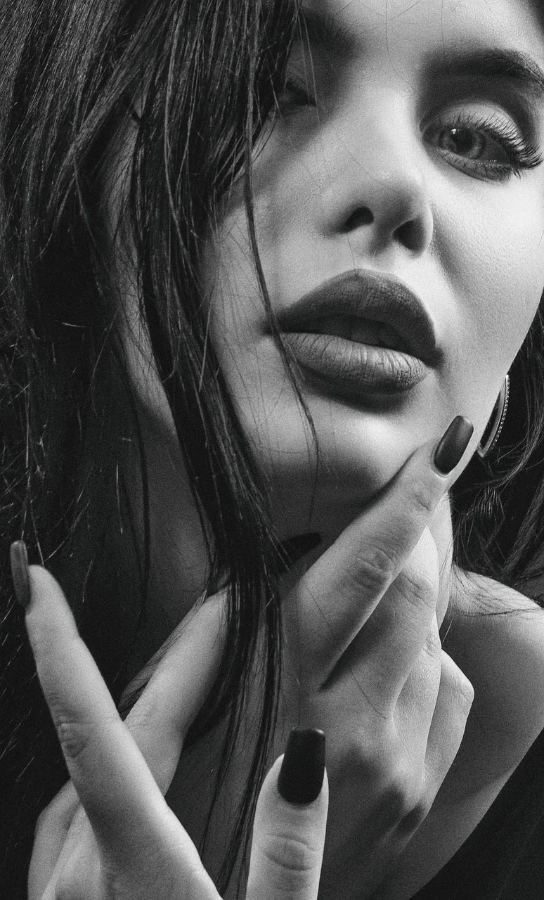 woman, model, face, look