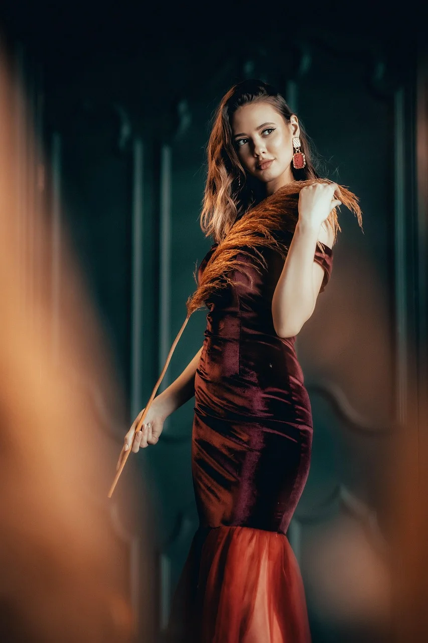 woman, model, portrait, pose