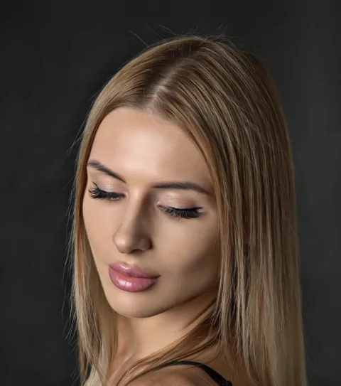 woman, beautiful, portrait, blonde