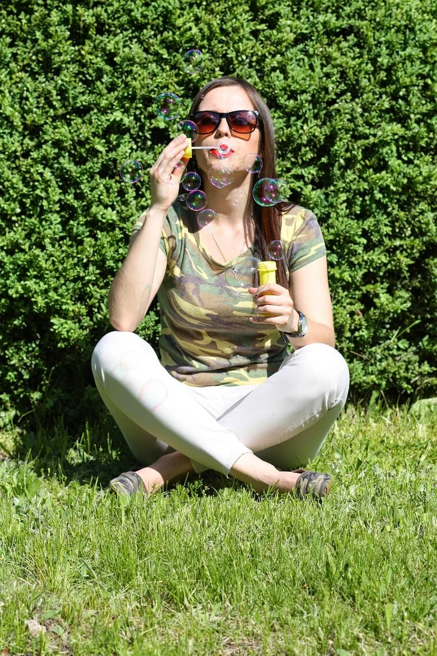 bubbles, entertainment, summer, nature