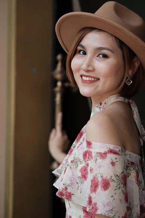 woman, model, portrait, pose