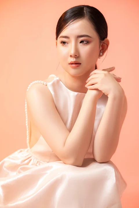 女孩, 时尚, 脸, 女人