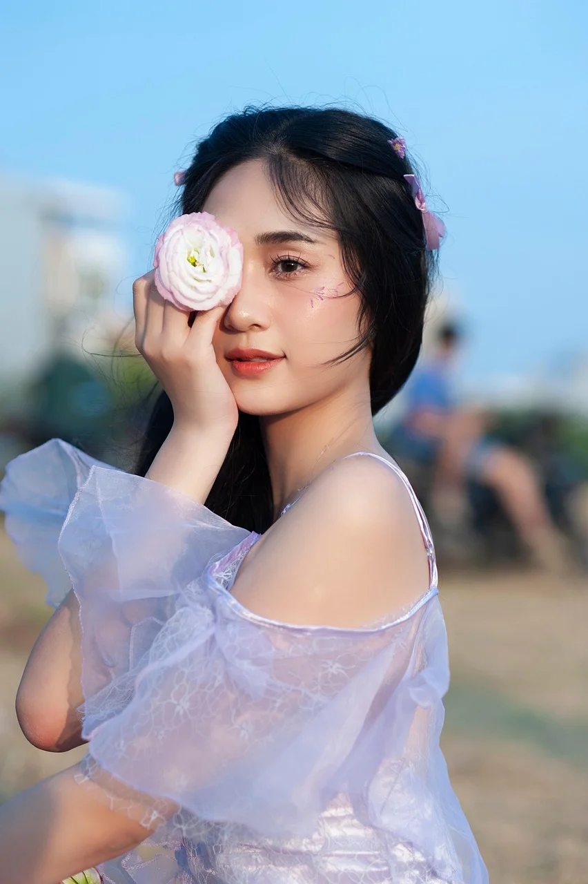 woman, flower, beauty, female