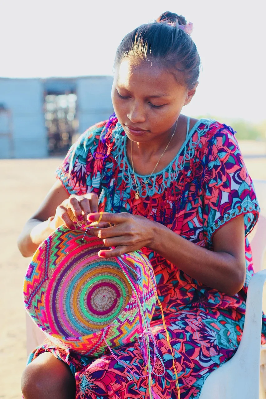 girl, wayuu, indian, culture