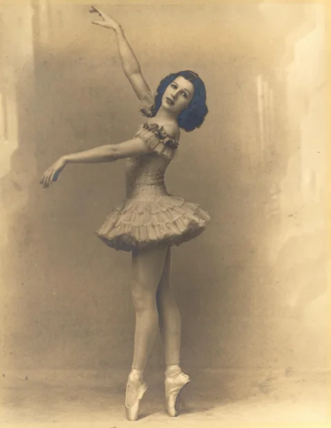 vintage, retro, ballerina, dancer