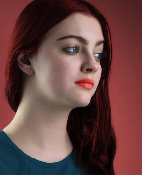 portrait, woman, fashion, model
