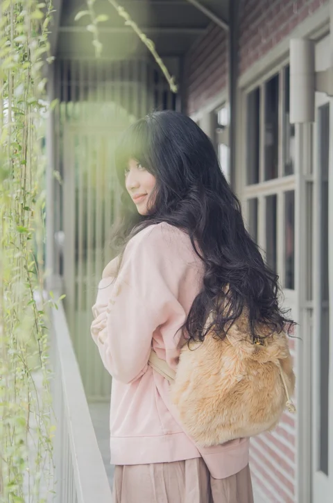 beautiful, woman, girl, young