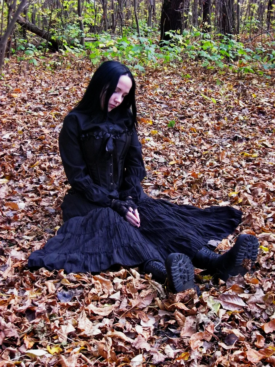 stock, model, black, female