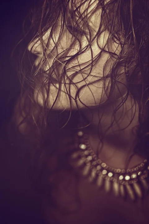 wetlook, closeup, portrait, art