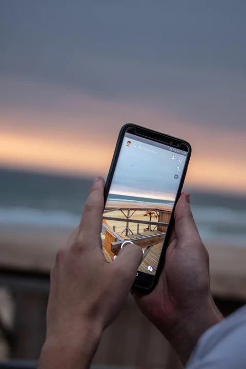 telephone, beach, picture, ocean