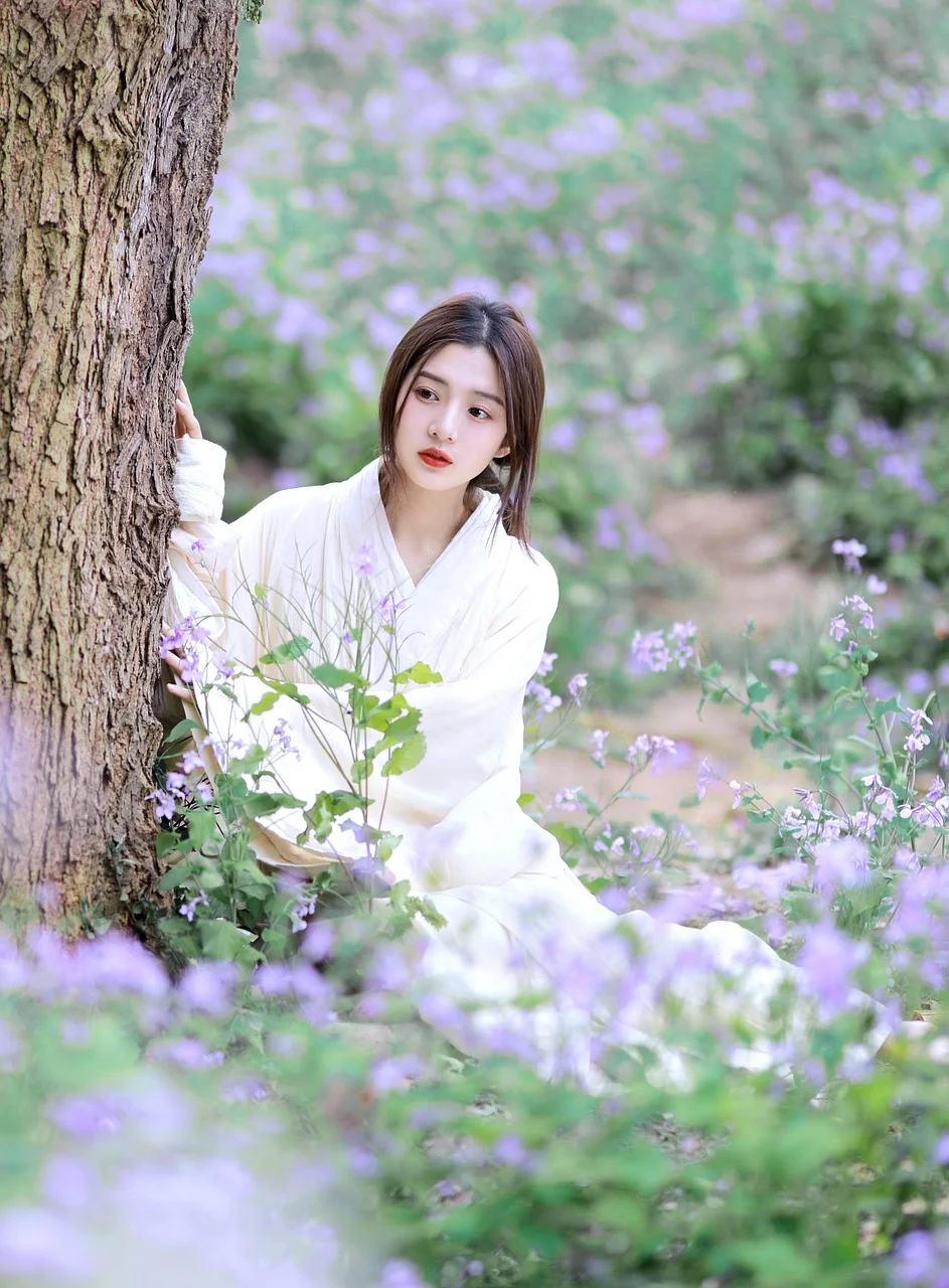 四大美人，服装，女孩，美丽