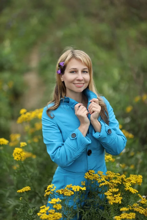 woman, beauty, fashion, blue coat