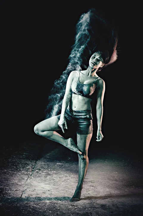 dance, ballet, powder, girl